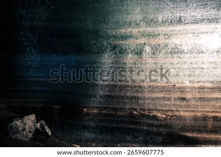 Ice Layer Stratigraphy in Ice Cave