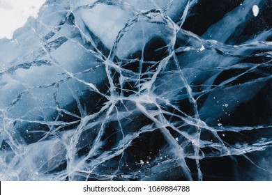 Ice On Lake Baikal, Olkhon