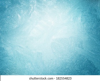Ice on a window, background - Shutterstock ID 182554823