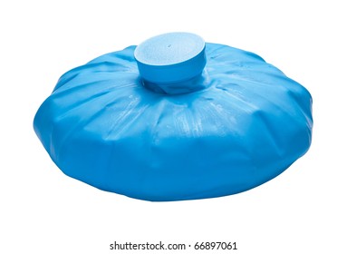 Ice Pack Isolated On White With A Clipping Path