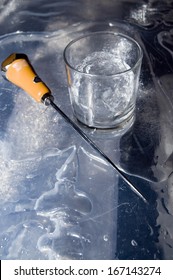 Ice Pick With Glass