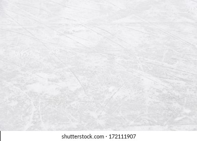 Ice Rink Floor, Detail Of A Textured Background Ice, Sport