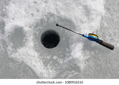 Ice River Hole Fishing Pole