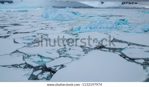 Ice Sheets Off the
Coast of Antarctica