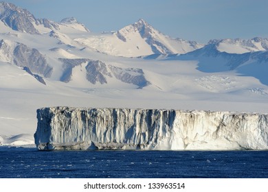 Ice shelf at Antarctica. - Powered by Shutterstock