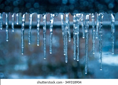 Ice Stalactites