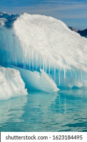 Ice stalactites, Weddell Sea, Antarctica