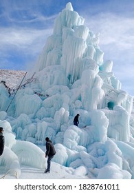 Ice Stupa In Ladakh Region