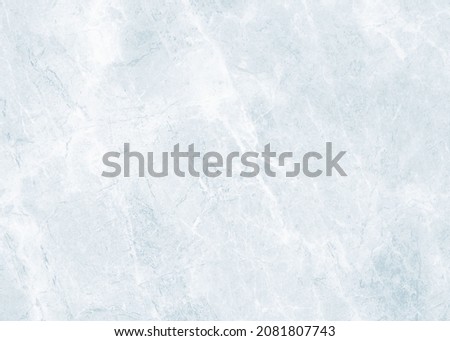Ice surface. Blue marble texture background pattern top view. Tiles natural stone floor high resolution. Luxury abstract patterns. Marbling design for banner, wallpaper, packaging design template.