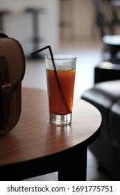 Ice tea on the table