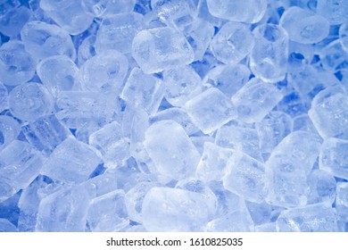 Blue Clear Ice Cubes Background Stock Photo 1567118440 | Shutterstock