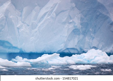 Iceberg In Antarctica, West Coast Of Antarctic Peninsula 