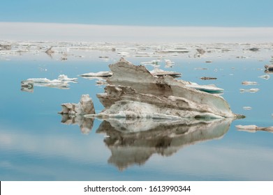 Iceberg Floating On The Chukchi Sea, Russian Far East