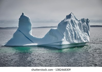 Iceberg In Fogo Island In Newfoundland Canada