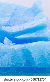 Iceberg Glacier Detail Blue Artic Antarctica