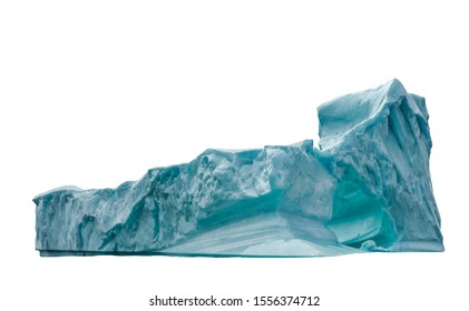 Iceberg Isolated On White Background