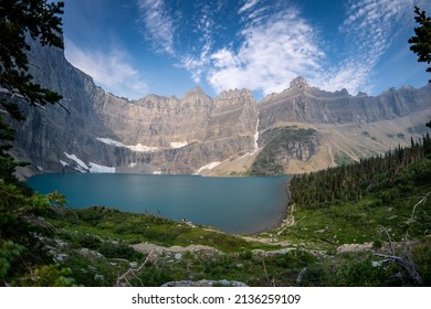 Iceberg Lake In Glacier National Park