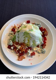 Iceberg Wedge Salad With Beets And Gorgonzola