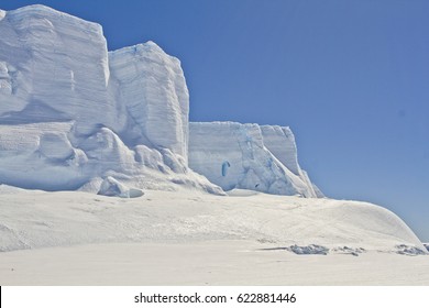 Icebergs In East Antarctica