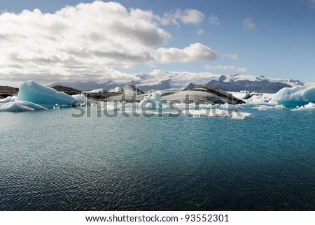 Similar – Eisberge im Jökulsarlón