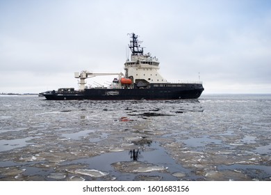 Icebreaker goes to sea - to break ice