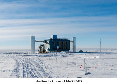 IceCube Neutrino Observatory At The South Pole Station