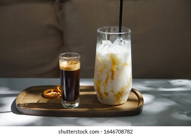 Iced Coffee Latte Recipe At Cofee Shop