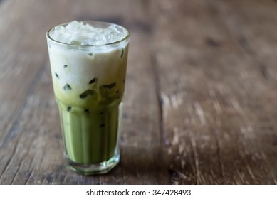 Iced Matcha Green Tea Latte