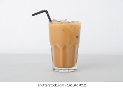 Iced Milk Tea In Glass