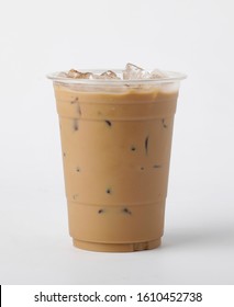 Iced Mocha, Coffee On White Background