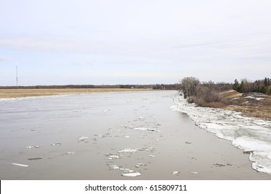 iced river