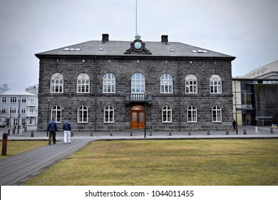 Iceland Reykjavik Althing National Diet Building