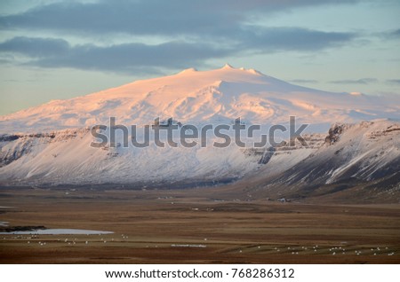 Iceland Snaefellsjokull national park