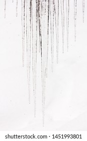 icicles in front of sky