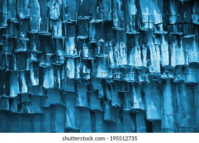 Icicles On Basalt Columns, Skaftafell