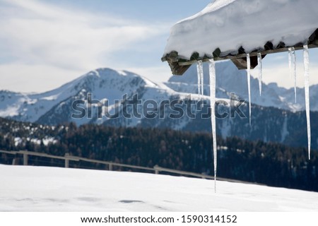 Similar – Foto Bild Winter Eiszapfen