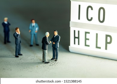 ICO Help. Businessmen Receive Assistance In Calculating Investments