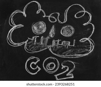 Icon CO2  CARBON