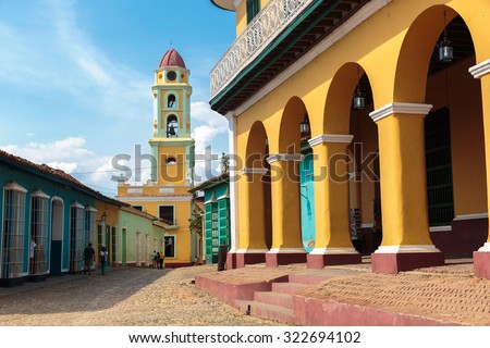 Iconic and beautiful Tower in Trinidad, Cuba