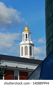 The Iconic Golden Dome Of Harvard Business School