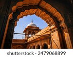 The iconic Jama Masjid Mosque in New Delhi, India