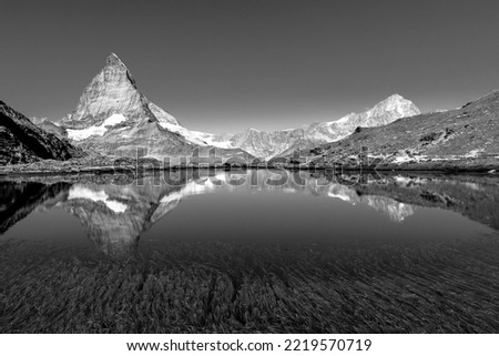 Similar – Bow Lake in Banff National Park, Canada