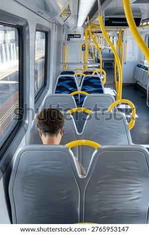 The iconic patterns on Melbourne tram seats