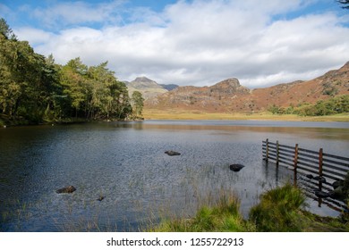 The iconic and rather small Blea Tarn, Cumbria, Lake District, UK
