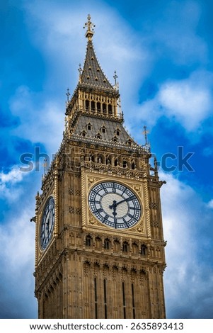 Iconic view of Big Ben
