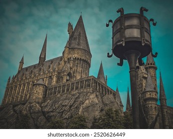 The Iconic Wizarding Castle at Universal Studios Japan.