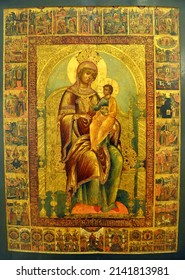 Iconography in the Art Museum of Yaroslavl. Russia