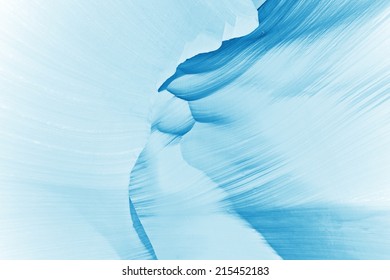 Icy Blue Abstract Background