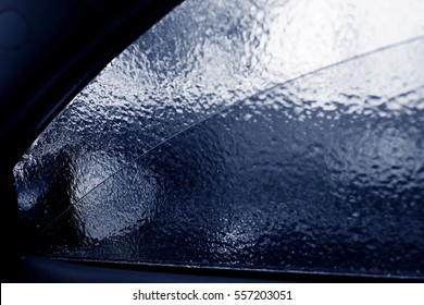 Icy Glass Car