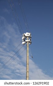 Icy Power Lines